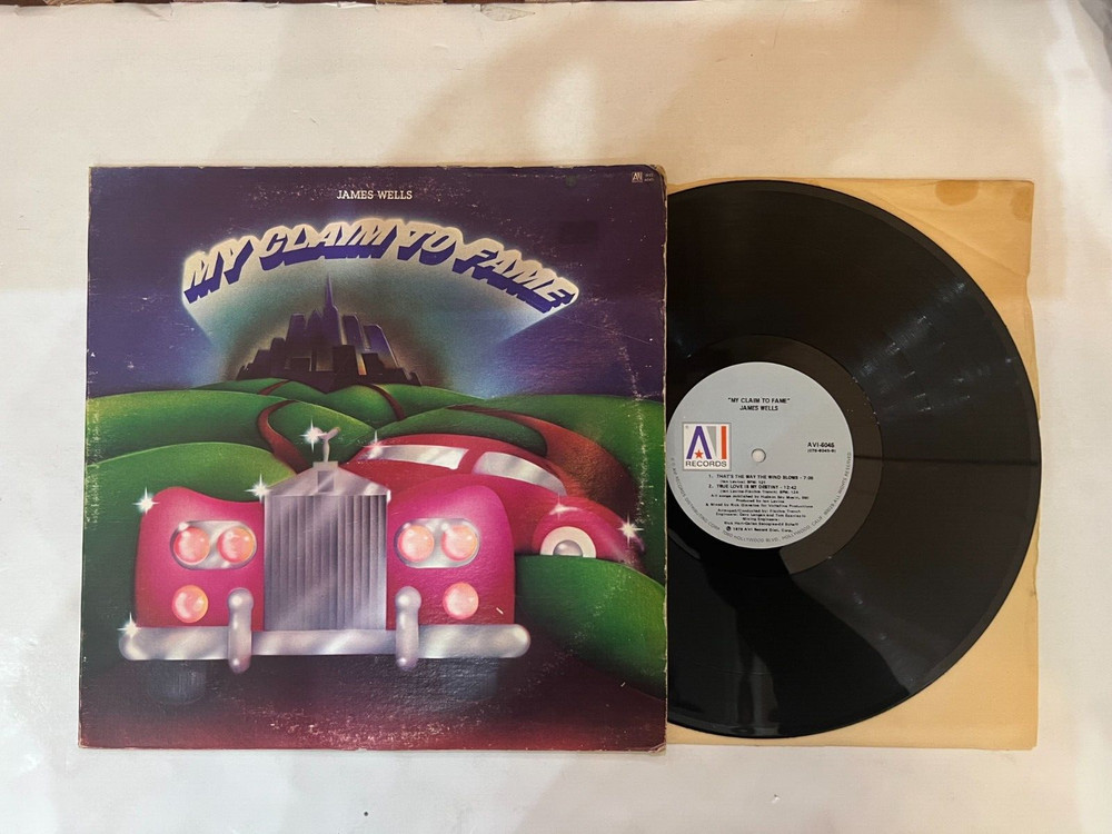 James Wells – My Claim To Fame LP- AVI Records – AVI 6045