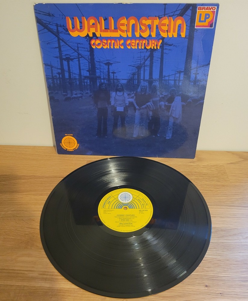 Wallenstein Cosmic Certury 1973 German Prog Rock LP Kosmische Musik Krautrock