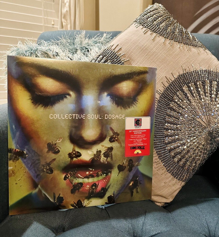 JULY 4th SALE!!* COLLECTIVE SOUL Dosage LP Lemonade Vinyl 2024 SEALED NEW! MINT!