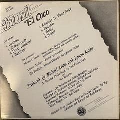 El Coco- Brazil- Vinyl LP (AVI Records) (1975)