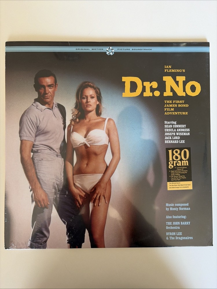 SEALED Dr. No – Soundtrack by Monty Norman James Bond 180g Vinyl Record 2015 NEW