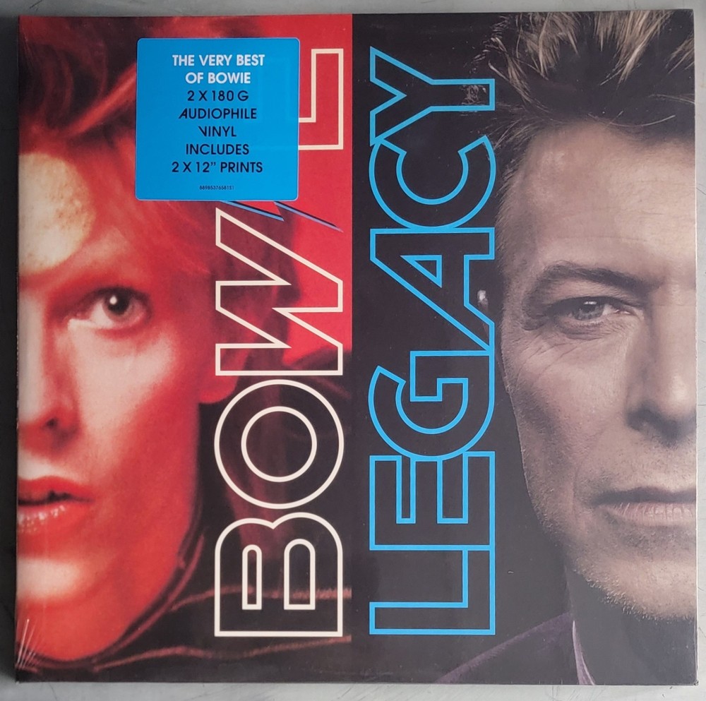 David Bowie Legacy Vinyl LP 180g Greatest Hits Best Of 2LP Art Prints SEALED M