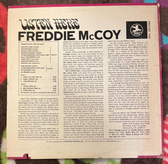 FREDDIE McCOY – Listen Here ~ PRESTIGE 7582 {orig} w/Montego Joe, Bascomb -RARE