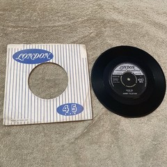 45 RECORD – JOHNNY TILLOTSON – WITHOUT YOU – CUTIE PIE 45 7” UK IMPORT VG+