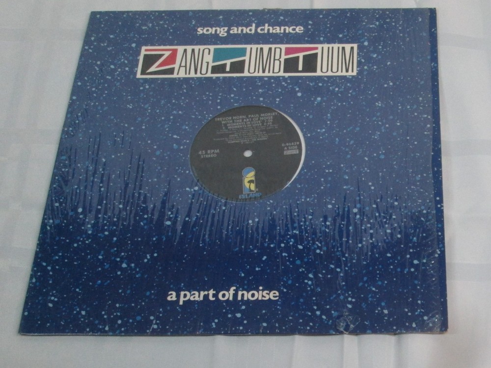 TREVOR HORN PAUL MORLEY WITH THE ART OF NOISE Moments In Love 12″ IN SHRINK – NM