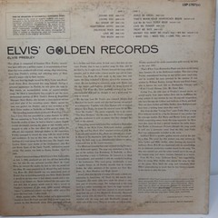 Elvis’ LP Golden Records – RCA ‎LPM-1707 Black Label 1958 Stereo VG