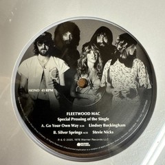 1000 ONLY PROMO 12” FLEETWOOD MAC 6 LP 1975-1987 CLEAR VINYL SHIPPING CASE