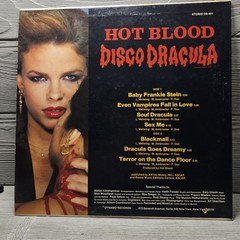 Disco Dracula Hot Blood LP 1977 Vinyl First Press