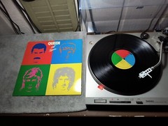 QUEEN – HOT SPACE , elektra E1-60128 , Original No Bar Code, Played And Tested