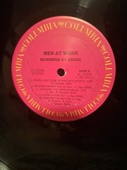 Men At Work Business As Usual (Vinyl LP, 1982 Columbia FC 37978)