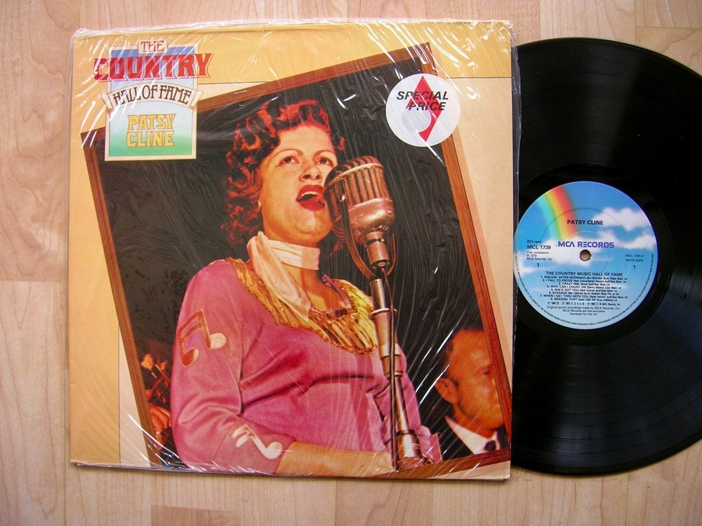 PATSY CLINE Country Hall of Fame MCA MCL 1739 UK SHRINK NM