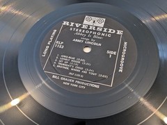 Abbey Lincoln Abbey Is Blue Riverside 1153 Original Stereo DG EXC