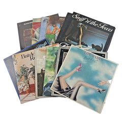 Lot of 12 Classic Rock Pop Vinyl Records 12 Inch LPs Elton John Moody Blues REO