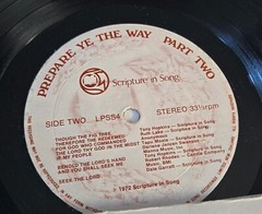 PREPARE YE THE WAY Parts 1-2 Vinyl 2 LP Set 1972 Scripture In Song GOSPEL