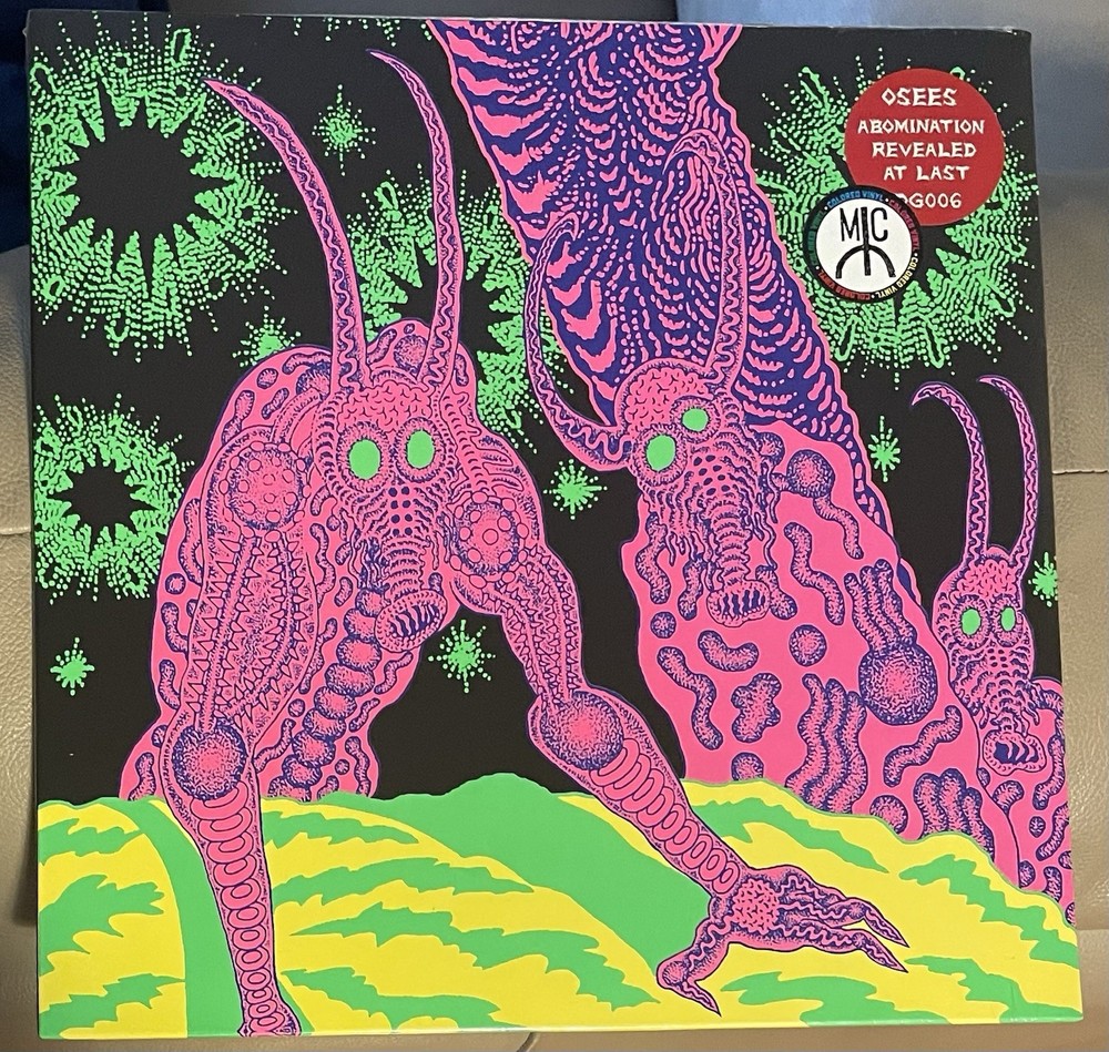 OH SEES Abomination Revealed Last LP PURPLE osees coachwhips pink brown damaged