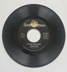 Survivor Eye Of The Tiger/Take You On A Saturday ZS5 02912 1982 Vinyl 7″ 45 VG