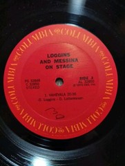 LOGGINS AND MESSINA-ON STAGE , PG 32848 , Original No Bar Code Tested Excellent