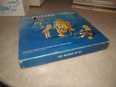 THE WIZARD Of OZ – Rare 4 Vinyl Lp Box Set & Book – Vintage 1960 L. Frank Baum