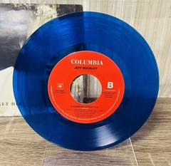 FORGET HER / STRAWBERRY by Jeff Buckley SCARCE Blue Vinyl 7″ single! NEAR MINT!