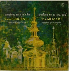 Anton Bruckner / Wolfgang Amadeus Mozart, Eugen Jochum, Concertgebouworkest, Sym