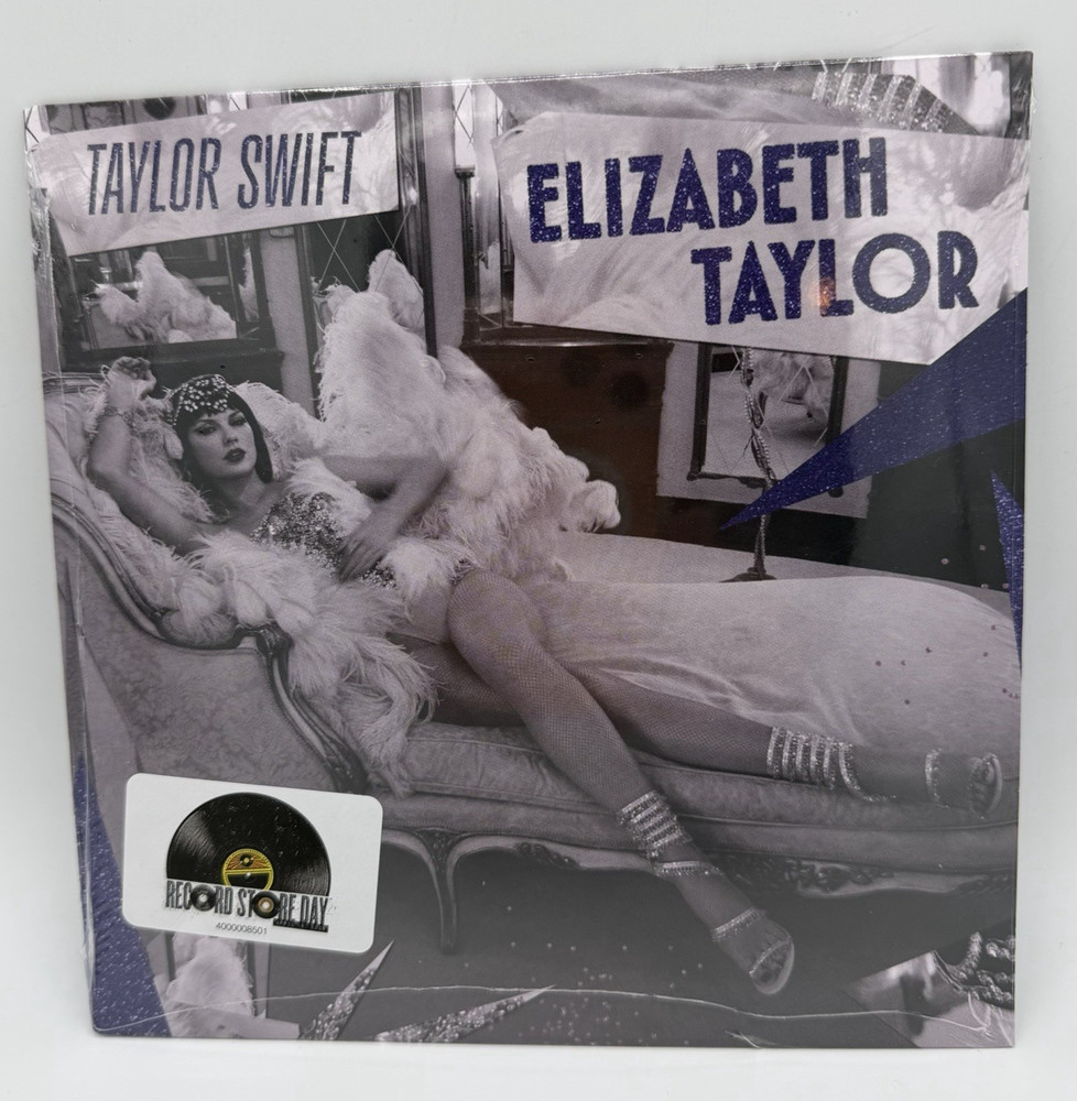 Taylor Swift Elizabeth Taylor 7-Inch Purple Glitter Vinyl RSD 2026 New Sealed
