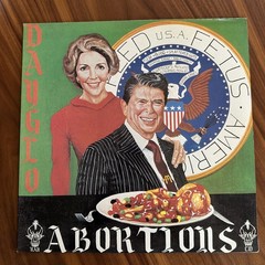 Dayglo Abortions, Feed US.A. Fetus. 1986 Toxic Shock LP. EX-NM condition
