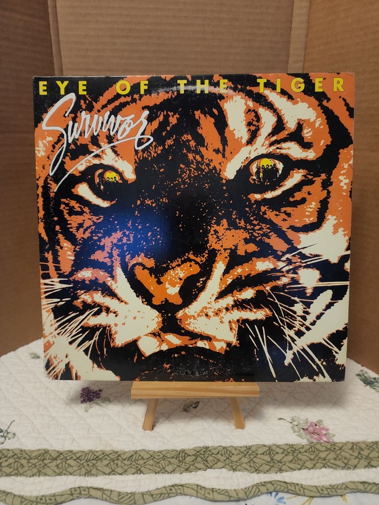 1982 SURVIVOR-EYE of the TIGER Vinyl LP Record Rock Album