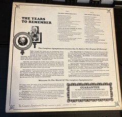 The Years To Remember – Frank Knight – Longines Symphonette Society Vinyl Record