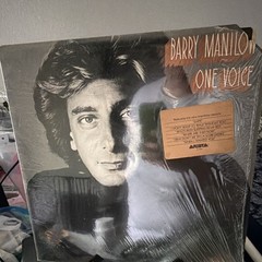 Barry Manilow One Voice Arista Pop 12″ Black Vinyl LP Record