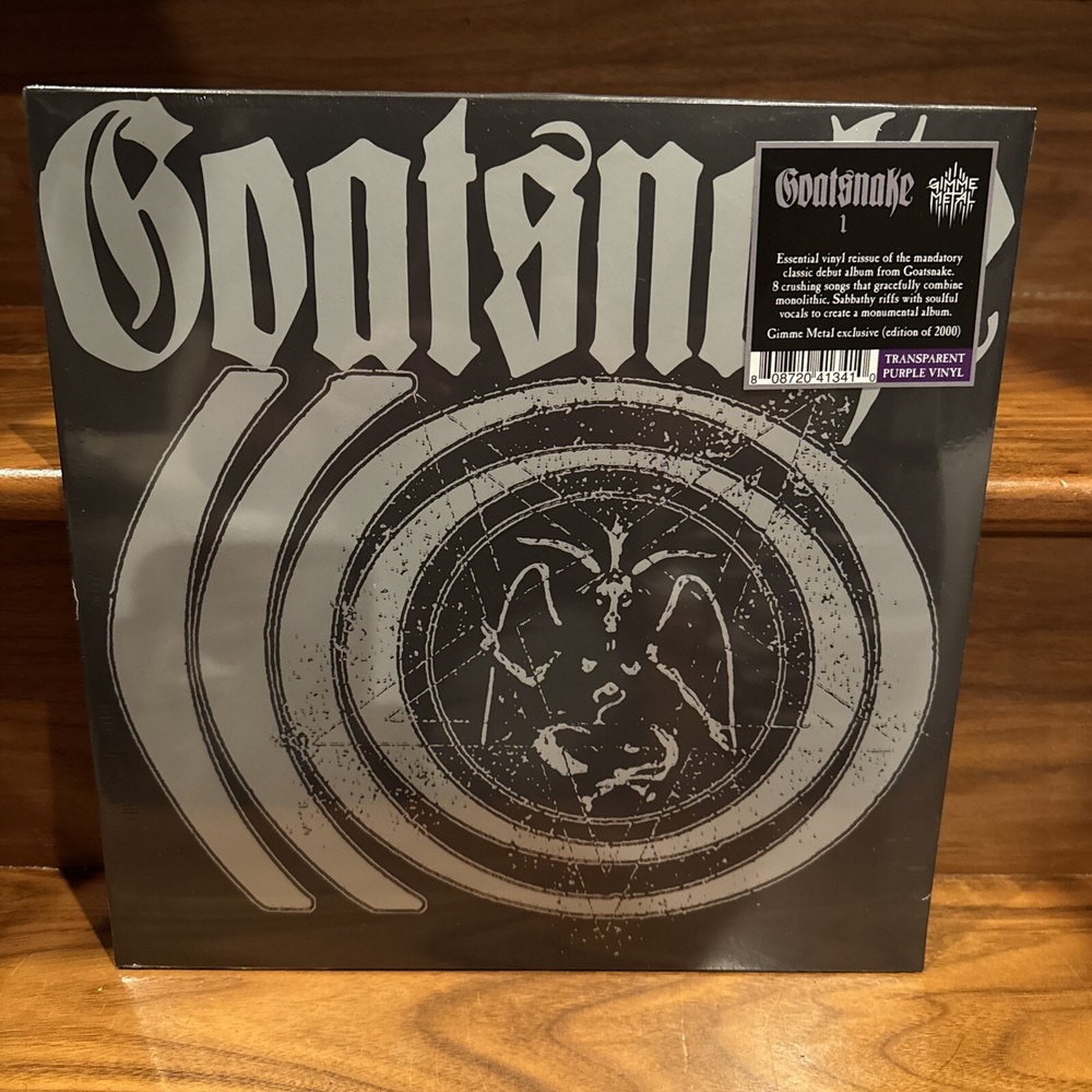 Goatsnake – 1 [New Vinyl LP] Gimme Metal Exclusive Ed Of 2,000