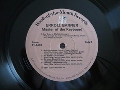 1981 BOMR Errol Garner Master Of The Keyboard 3 LP Box Set Excellent EX+ Vinyl