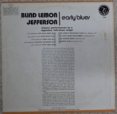 Blind Lemon Jefferson Early Blues vinyl record LP 1974 Olympic Records Texas