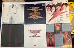 David Bowie Record Lot VGC/EXC Original Owner LPs AND Hunger Games Picture Disk