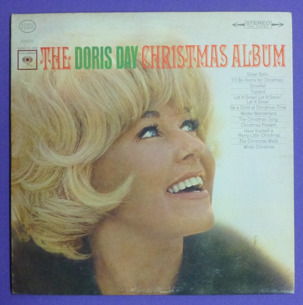 THE DORIS DAY CHRISTMAS ALBUM – VINYL LP RECORD ALBUM