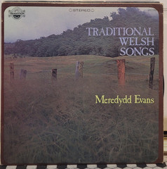 Meredydd Evans – Traditional Welsh Songs LP Tradition Records 2078 VERY NICE!