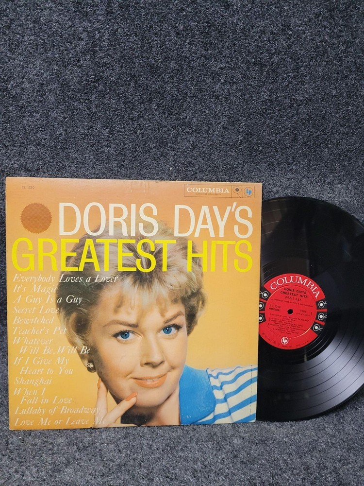 Vintage Doris Day Doris Day’s Greatest Hits Vinyl LP Columbia CL 1210 1958 Pop