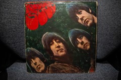 the beatles rubber soul vinyl original with rare greek version cover