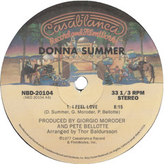 Donna Summer – ‘I Feel Love / Love To Love You’ 12″