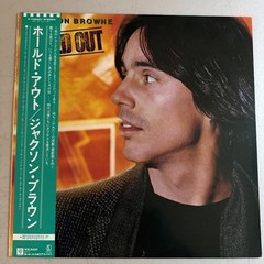 Jackson Browne – Hold Out – Japan Vinyl with Insert OBI – P-10840Y EX/EX