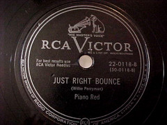PIANO RED – EX SHELLAC & GREAT AUDIO – JUMPIN’ THE BOOGIE / JUST RIGHT BOUNCE