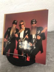 ZZ TOP – GREATEST HITS – 2 Sided Promotional 1992 POSTER FLAT 12″ X 12″ – (F123)