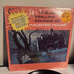 Vintage Chilling Sounds Of The Haunted House Vinyl 1964 Disneyland Records Vg