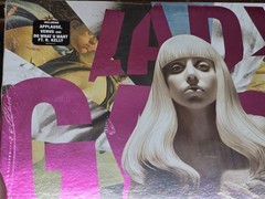 LADY GAGA: Artpop Original Release Foil Cover SHRINK 2013 Vinyl Hype Sticker