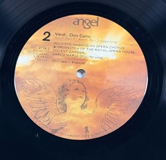 Verdi Don Carlo 4LP Box Angel SDL3774 Giulini Domingo Caballé VG+ Vinyl Libretto