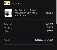 LIL PEEP Castles I & II 10 Year Anniversary 2LP Pop Up Edition Vinyl – SHIPS NOW