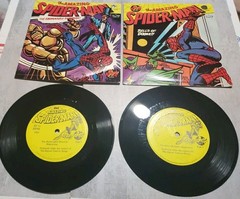 Vtg Peter Pan Marvel Disney Fox Pre-School 10 Set 45rpm 33 1/3 7″ Records Boxed
