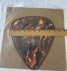 Gary Moore 2-sided Guitar Pick Shaped 45 RPM Record