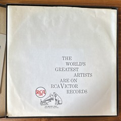 vinyl record: RCA Victor Beethoven Symphonies 1 & 9 Toscanini 33RPM LM-6009