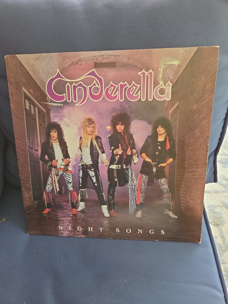 Cinderella~Night Songs LP~86 Mercury~422-830 076-1 M-1~PLAYS EX~VG+/VG