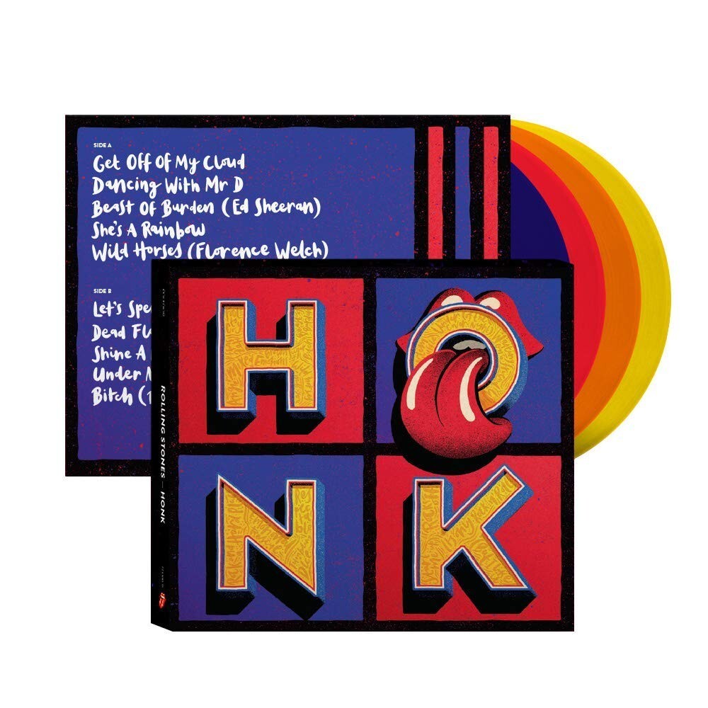 THE ROLLING STONES – HONK EXCLUSIVE LTD. ED. COLORED VINYL – 4-LP BOX SET – NEW